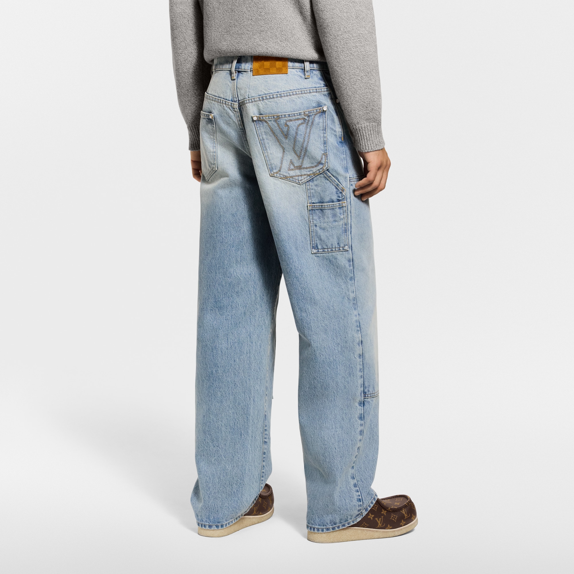 Denim Carpenter Pants - Ready-to-Wear 1AJBKM | LOUIS VUITTON